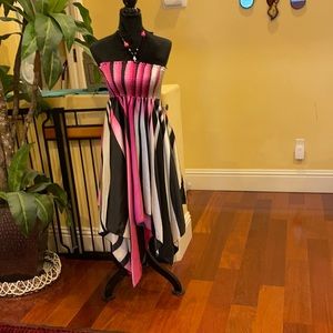 Silky flowing dress size L